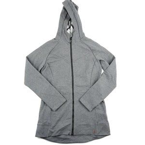 Active Limited By TChibo Womens Hoodie Jacket Gray Full Zip Cotton Blend Small